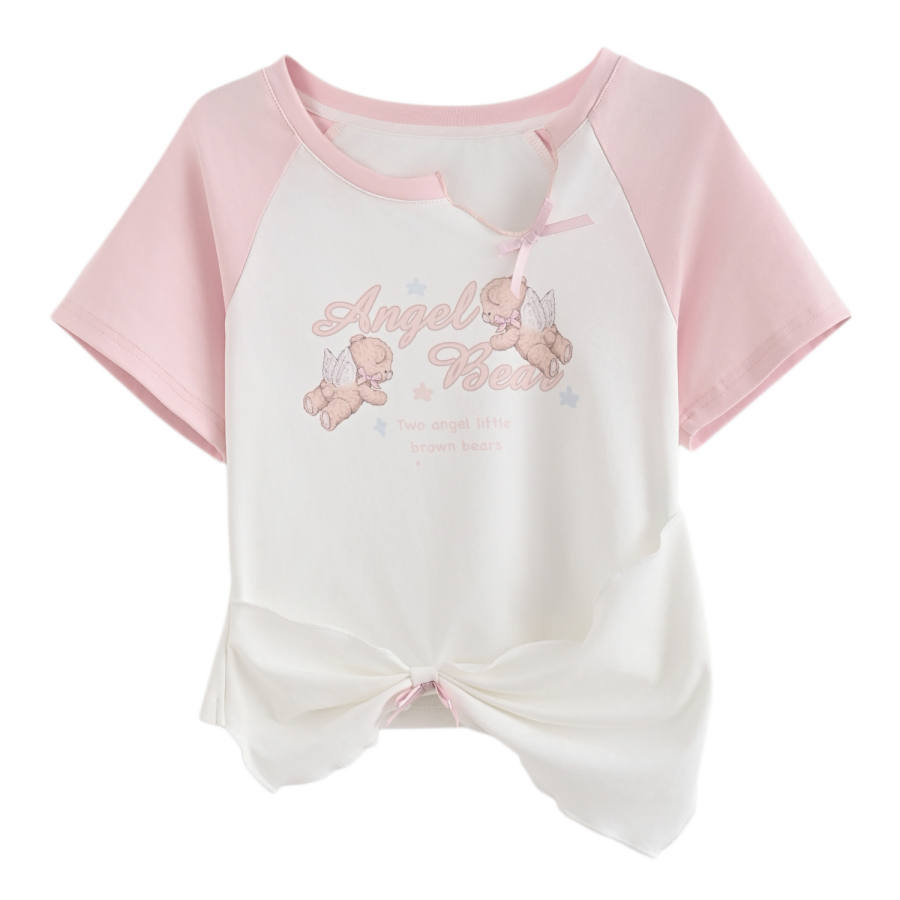 SNBL SNBL T Shirts Women's Irregular Moderate