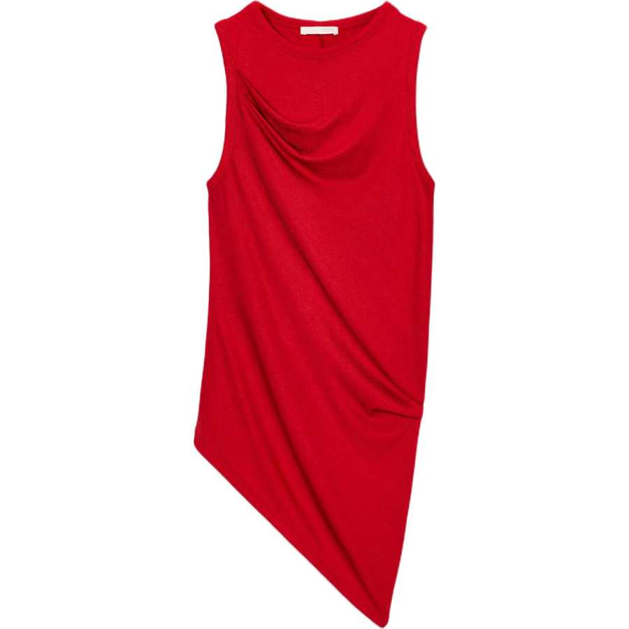 ZARA Tank Tops Women's Red Other