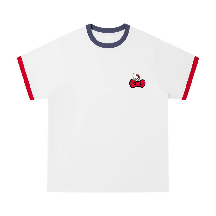Sanrio Hello Kitty T Shirts Unisex Crew Neck Moderate Straight Fit