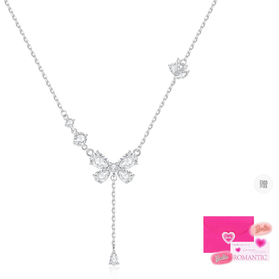 Barbie Artificial Crystal Necklaces Women's