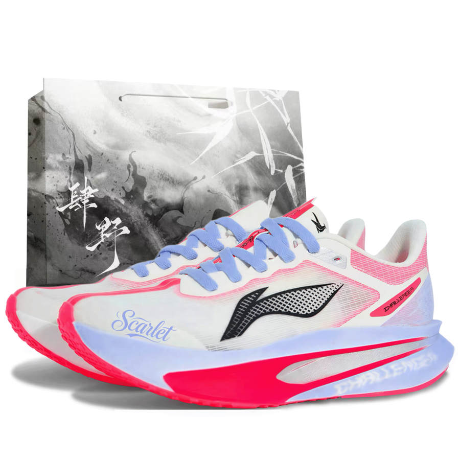 Li-Ning Li Ning Feidian 6 Challenger Running Shoes Men's Low Top Blue