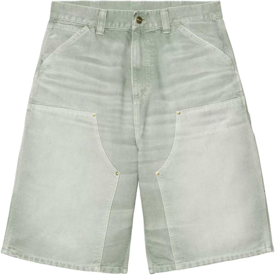 Carhartt WIP Denim Shorts Unisex Yin Green Thickened