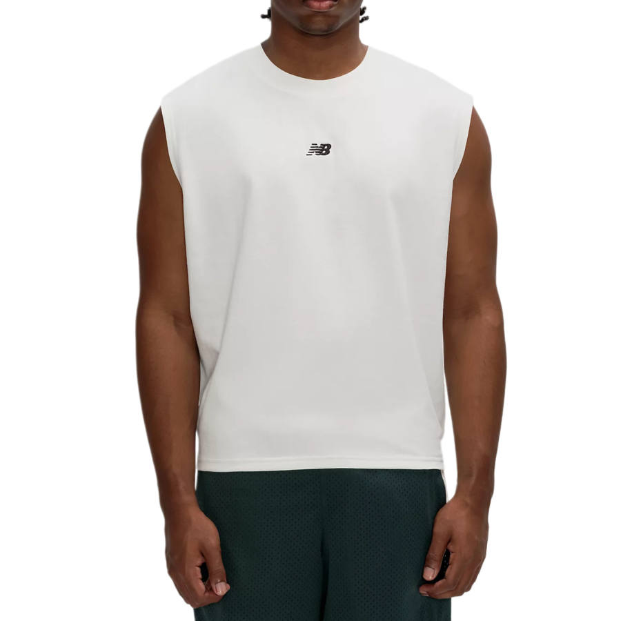 New Balance New Balance Basketball Jerseys Men's White Crew Neck Moderate