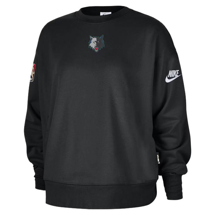 Nike Nike Sweatshirts Women's Black Crew Neck Moderate