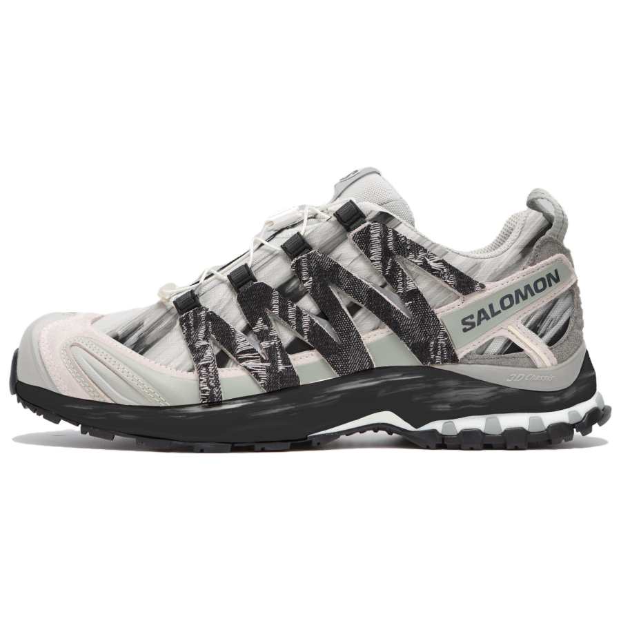 SALOMON XA PRO 3D Running Shoes Unisex Low Top Black Gray Green