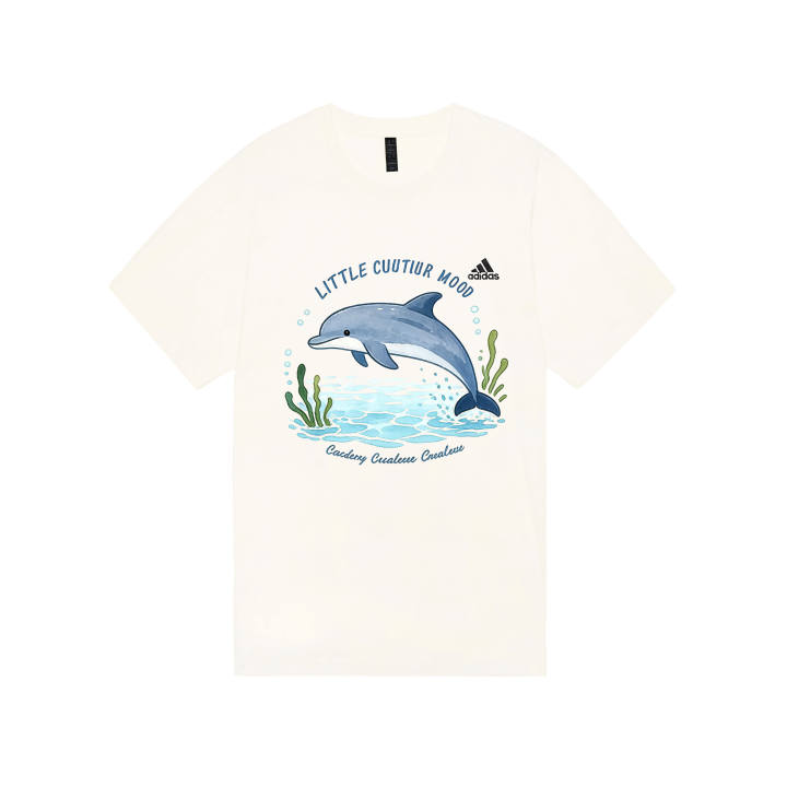 Adidas Adidas MUST HAVES T Shirts Unisex Ecru Crew Neck Moderate