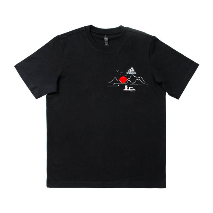 Adidas Adidas MUST HAVES T Shirts Unisex Black Crew Neck Thin