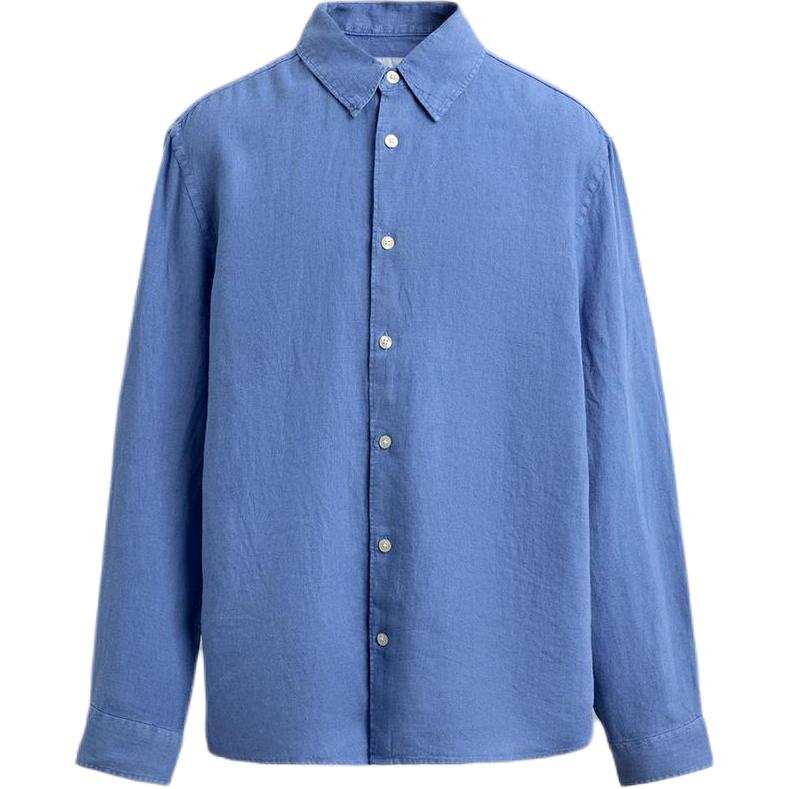 ZARA Shirts Men's Washed Blue Moderate