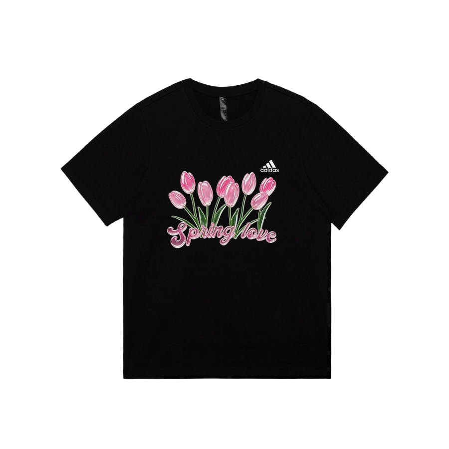 Adidas Adidas MUST HAVES T Shirts Unisex Black Crew Neck Moderate