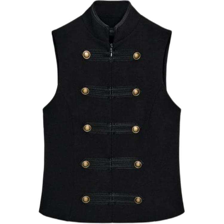 ZARA Vests Women's Black Moderate