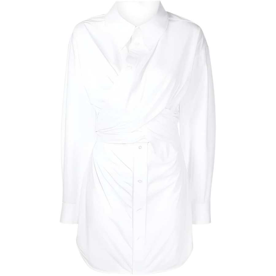 Alexander Wang Layered Cotton Shirtdress
