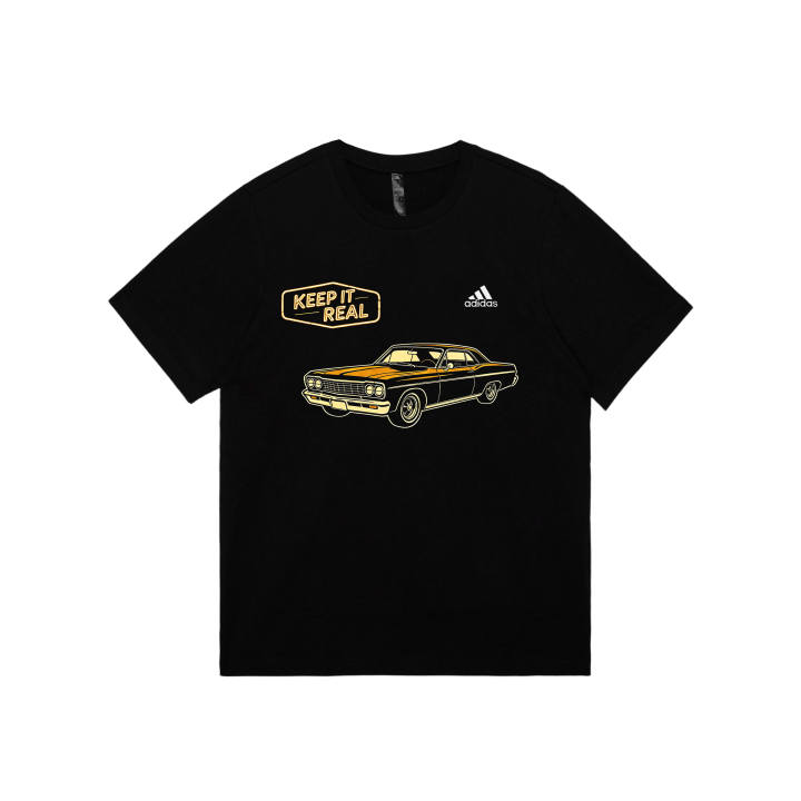 Adidas Adidas MUST HAVES T Shirts Unisex Black Crew Neck Moderate