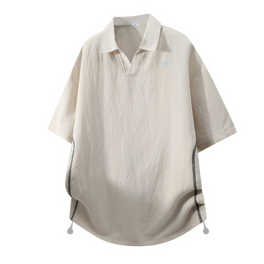 WARRIOR WARRIOR Polo Shirts Unisex Lapel Thin Straight Fit