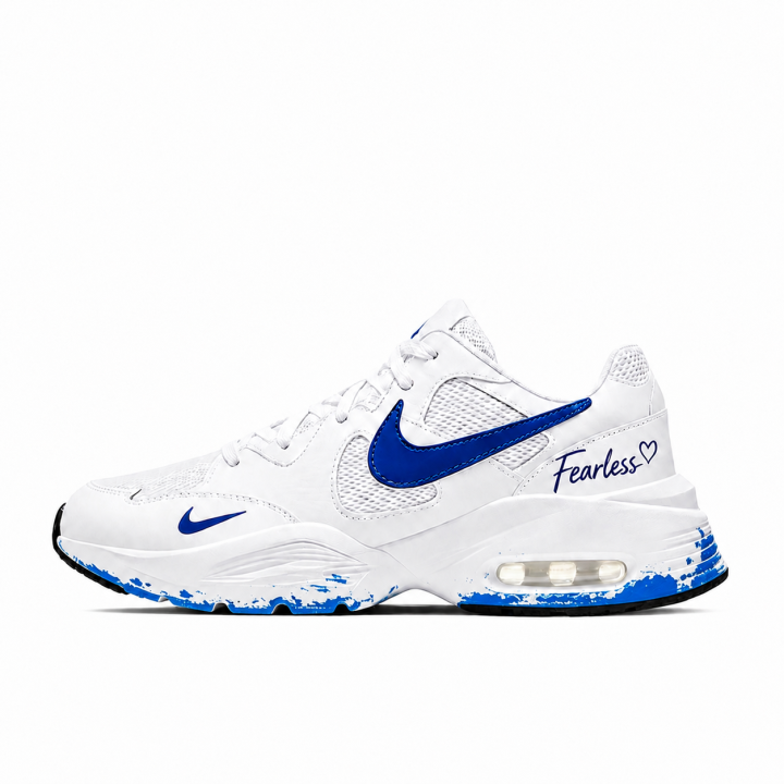Nike Nike Air Max Fusion Running Shoes Unisex Low Top White/Blue