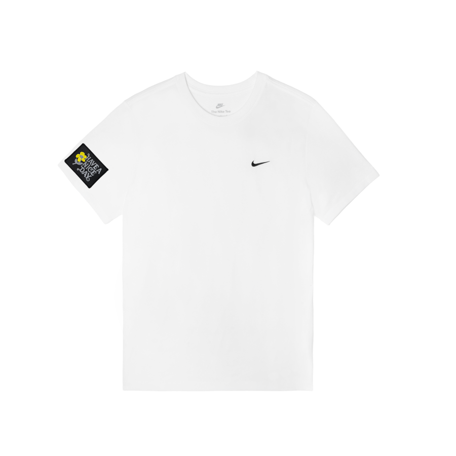 Nike Nike Sportswear T Shirts Men's White Crew Neck Moderate