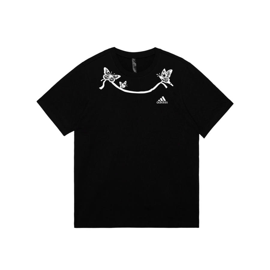Adidas Adidas MUST HAVES T Shirts Unisex Black Crew Neck Moderate