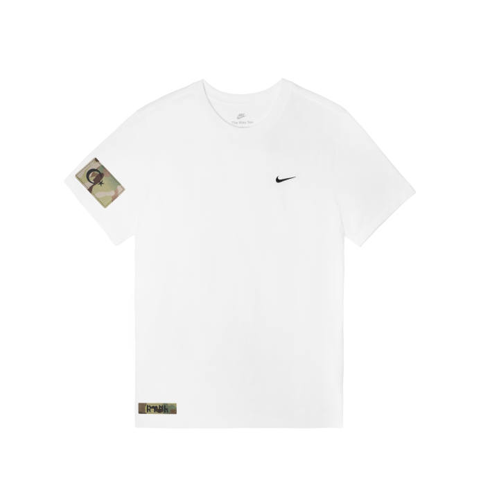 Nike Nike Sportswear T Shirts Men's White Crew Neck Moderate