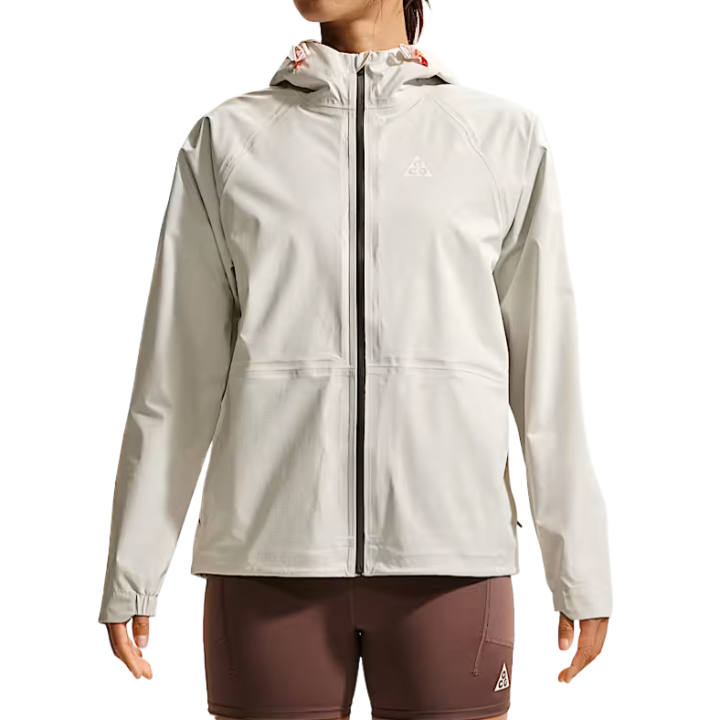 Nike Nike ACG Running Jackets Women's Phantom Gray White/Mountain Peak White Hooded Non Detachable Moderate Other