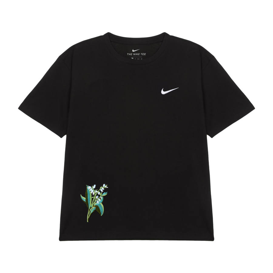 Nike Nike Sportswear T Shirts Unisex Starfall Lily Of The Valley Crew Neck Moderate Straight Fit