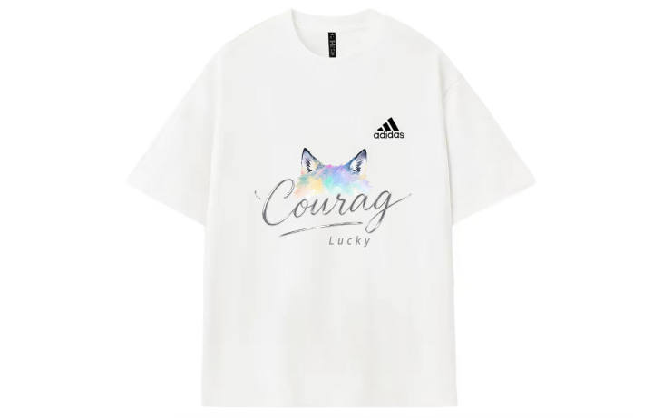 Adidas Adidas MUST HAVES T Shirts Unisex White Crew Neck Thin