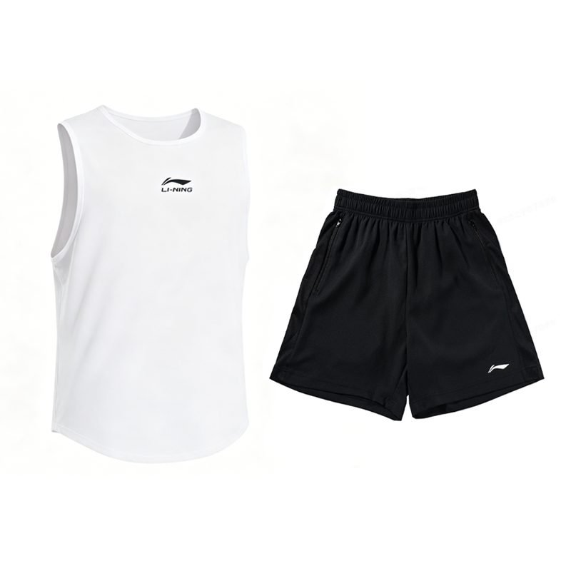 Li-Ning Li Ning Casual Sportswear Men's Crew Neck Moderate