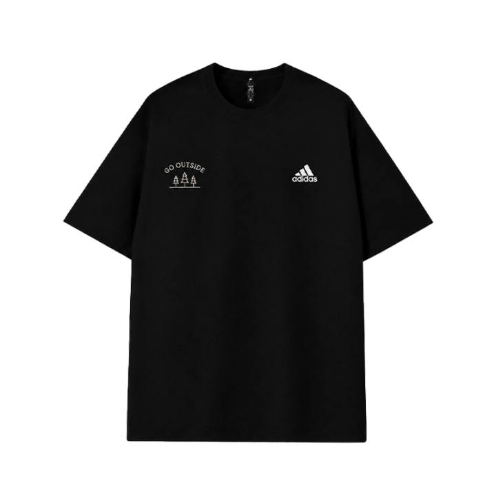 Adidas Adidas MUST HAVES T Shirts Unisex Black Crew Neck Moderate