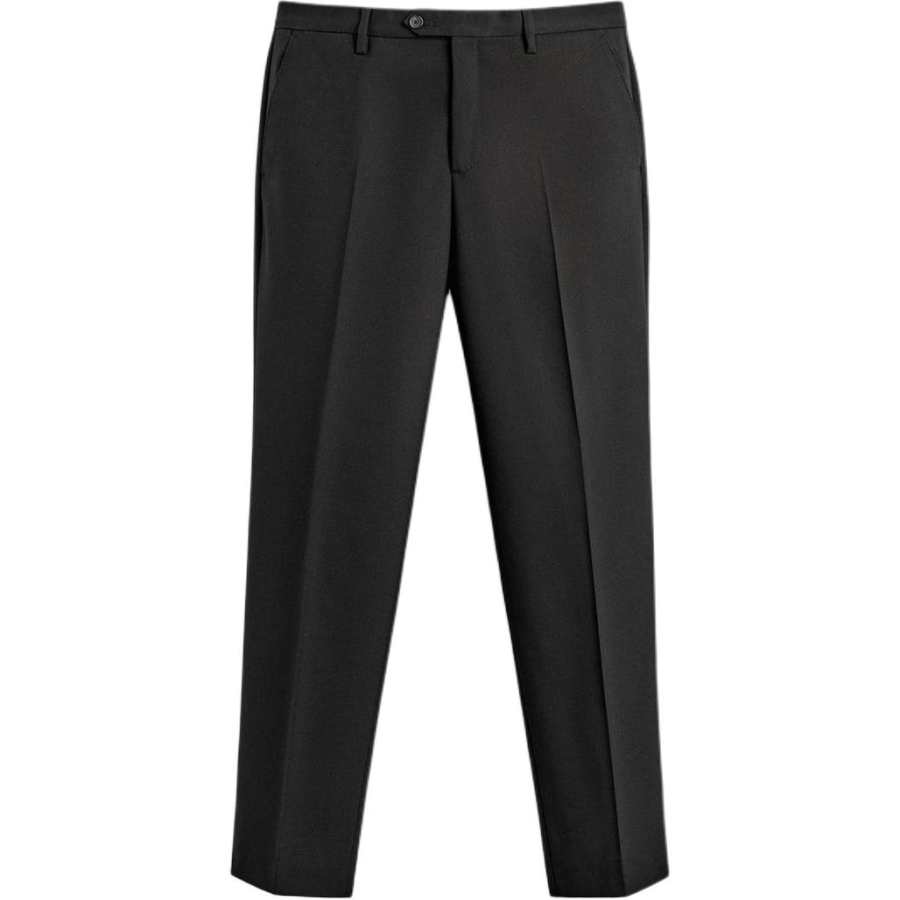 ZARA ZARA Suit Pants Men's Black Moderate