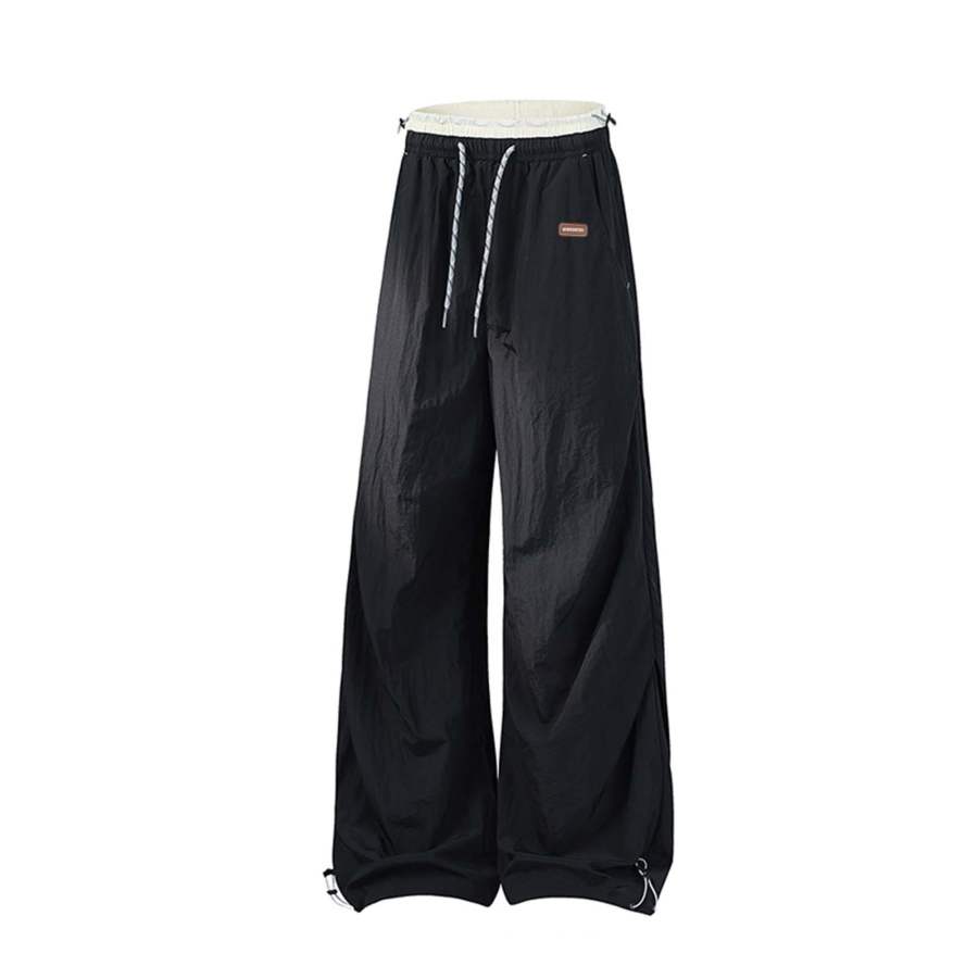 WARRIOR WARRIOR Windbreaker Pants Unisex Moderate Straight Fit Pants