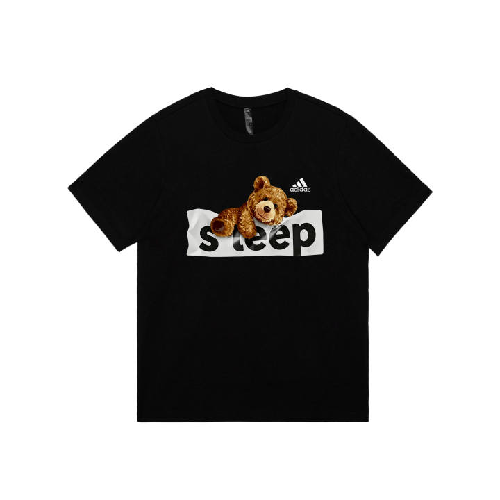 Adidas Adidas MUST HAVES T Shirts Unisex Black Crew Neck Moderate