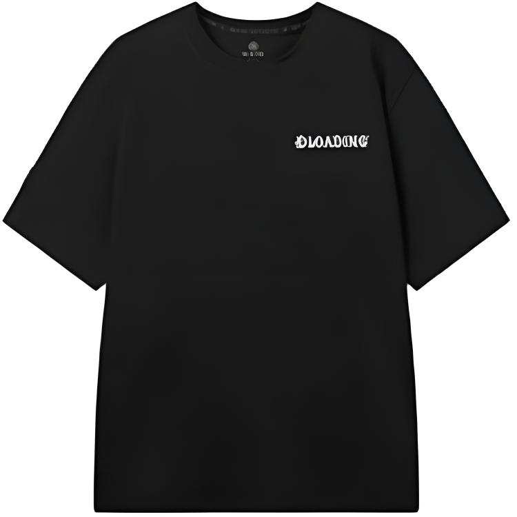Li-Ning Li Ning T Shirts Men's Black Crew Neck Moderate