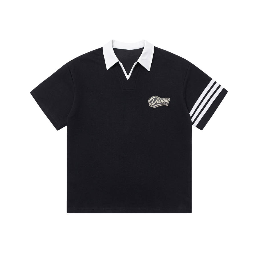 Disney Polo Shirts Unisex Polo Collar Moderate Straight Fit