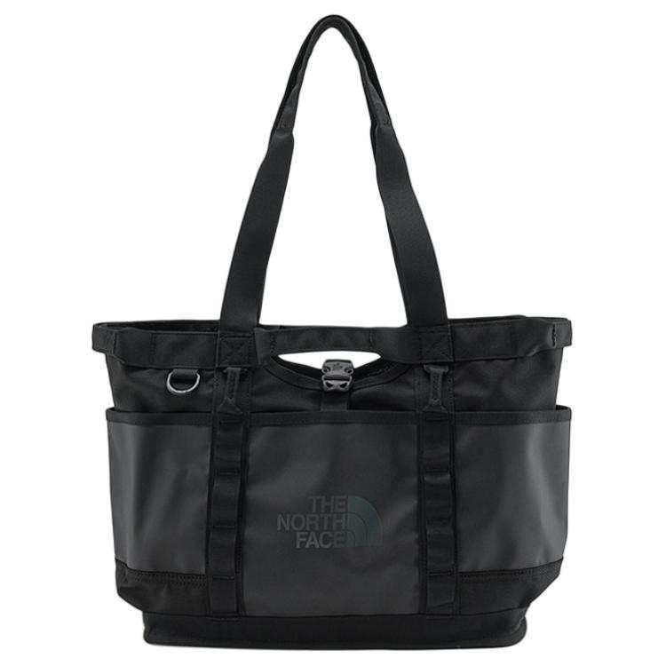 THE NORTH FACE Polyester Tote Bag, Shoulder Bag Unisex Cosmic Black
