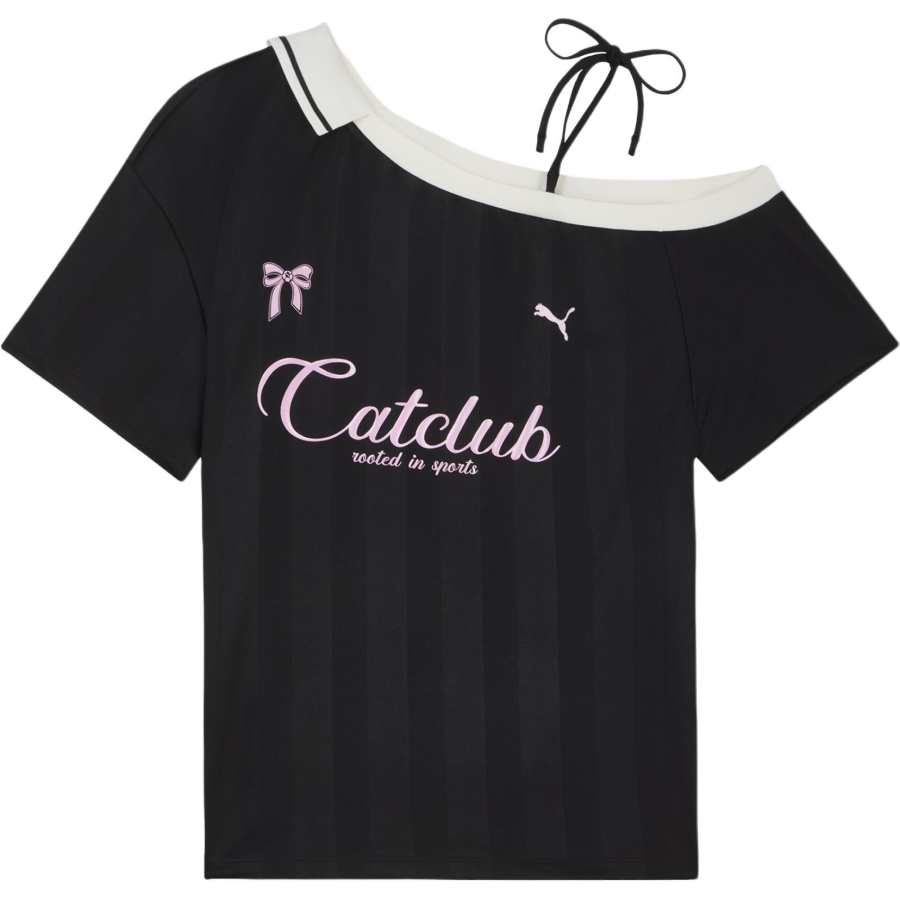 PUMA T Shirts Women's Black Moderate