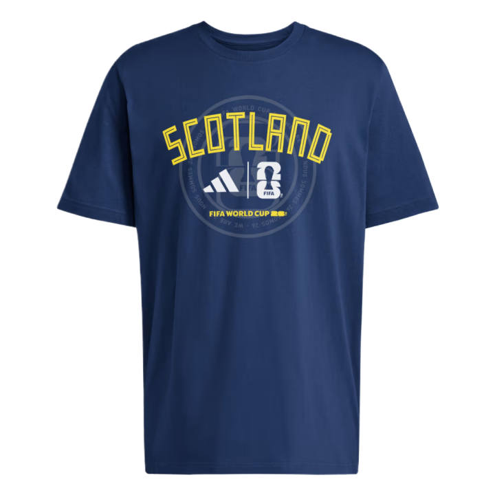 Adidas Adidas T Shirts Men's Marine Blue Crew Neck