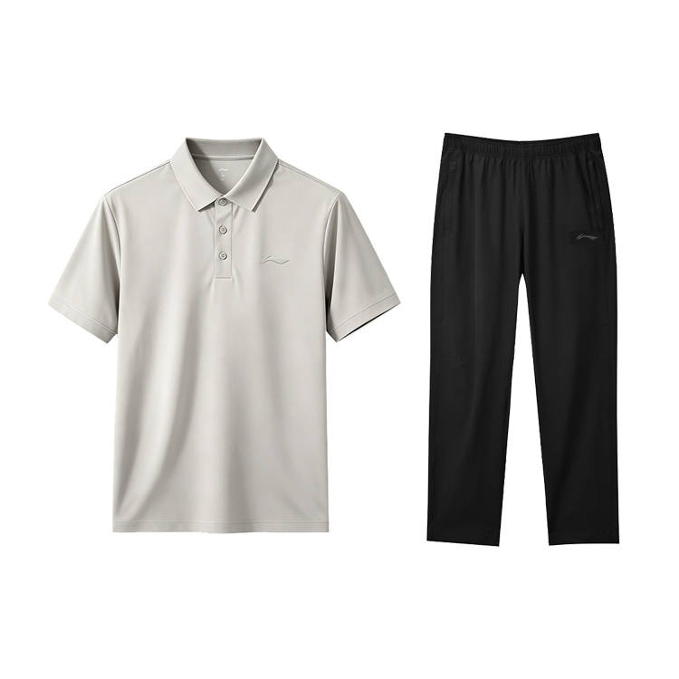 Li-Ning Li Ning Casual Sportswear Unisex Polo Collar Thin