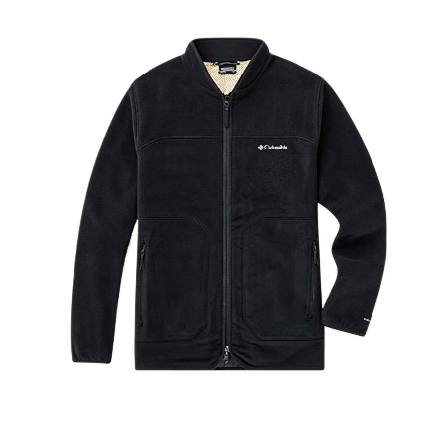 Columbia Transit Fleece Tops Men's Stand Collar Moderate