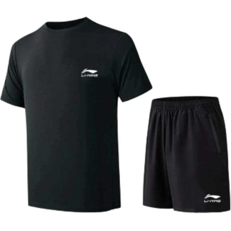 Li-Ning Li Ning Short Sleeved Set Men's