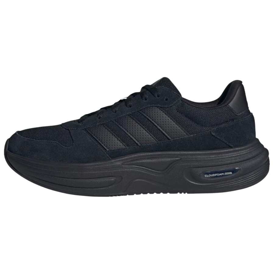 Adidas Adidas Cloudfoam Walking Shoes Men's Low Top Black