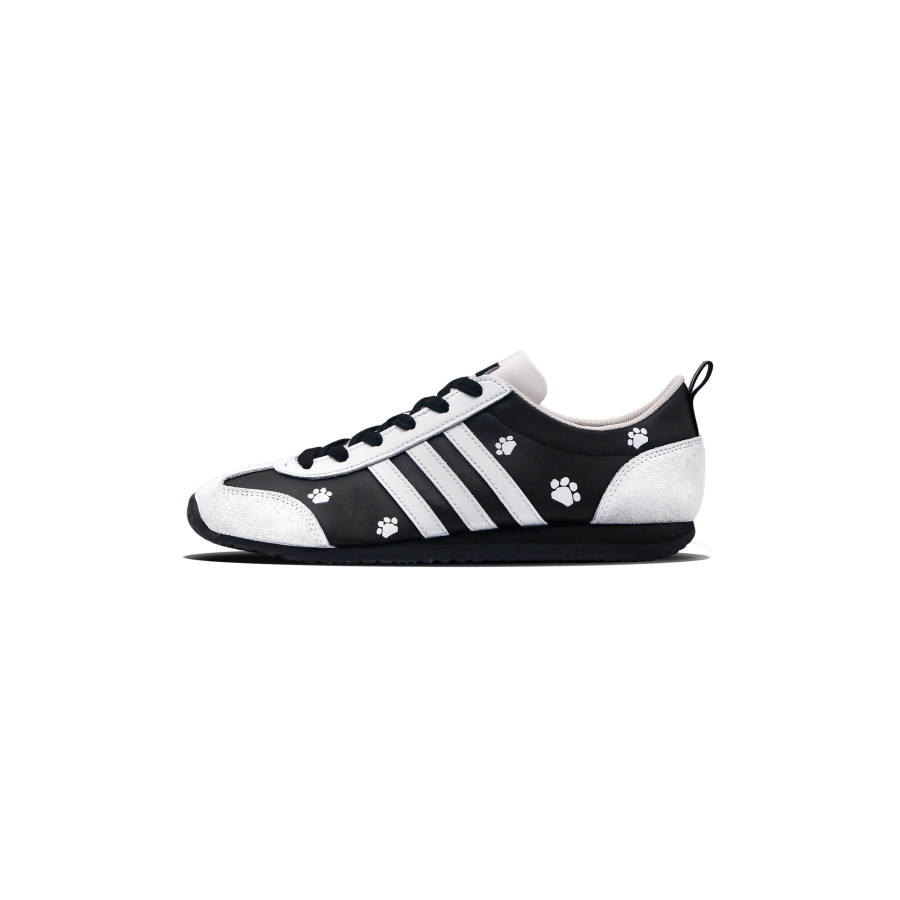 Adidas Adidas VS JOG 2.0 German Army Trainers Unisex Low Top Black White