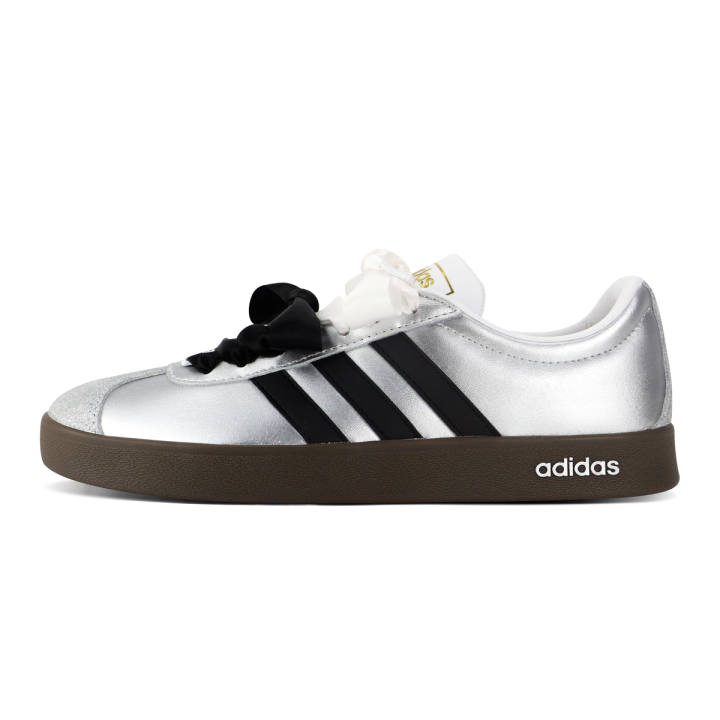 Adidas Adidas VL COURT 2.0 German Army Trainers Unisex Low Top Silver/Black