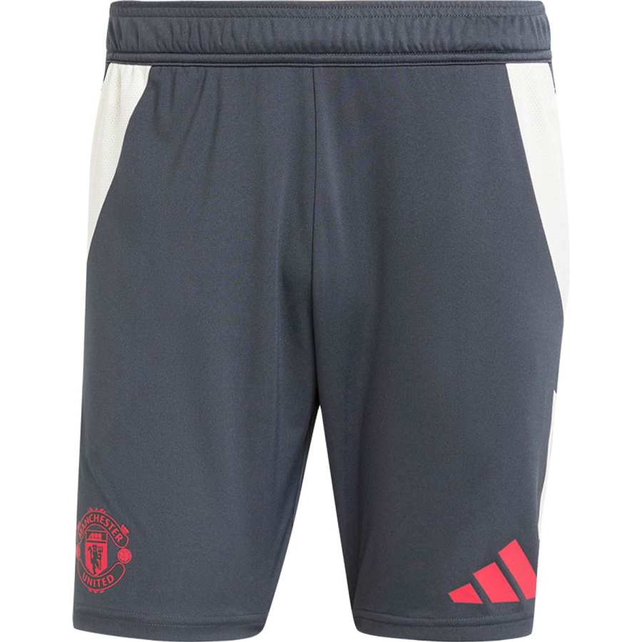 Adidas Adidas Manchester United Soccer Bottoms Men's Gray/Black Moderate