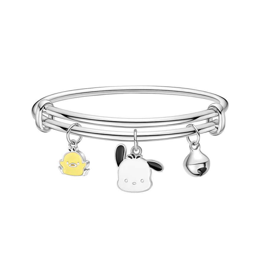 Sanrio Pochacco Artificial Gemstone Bracelet Women's