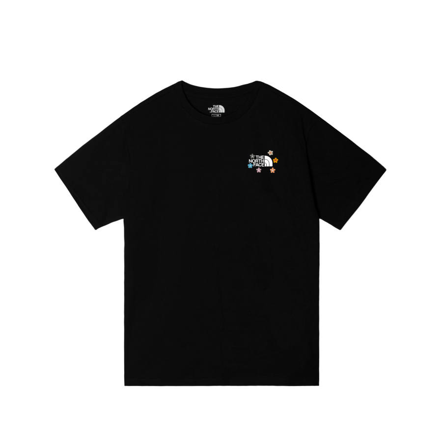 THE NORTH FACE T Shirts Unisex Black Crew Neck Moderate