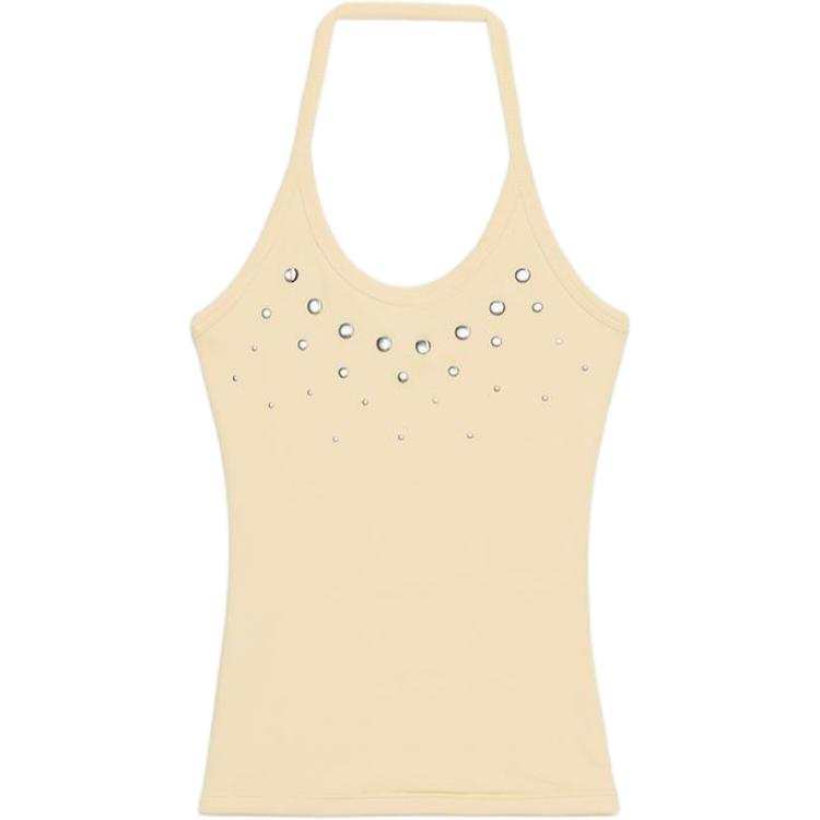 ZARA Camisoles Women's Yellow Moderate