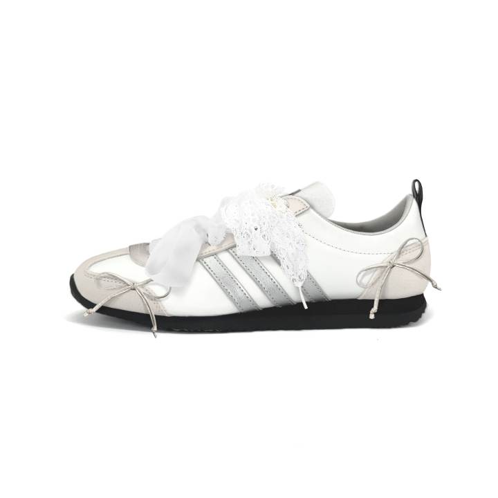 Adidas Adidas VS JOG 2.0 German Army Trainers Unisex Low Top Beige/White