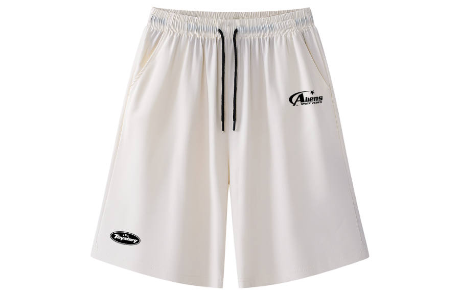 Disney Casual Shorts Unisex Thin Straight Fit Pants