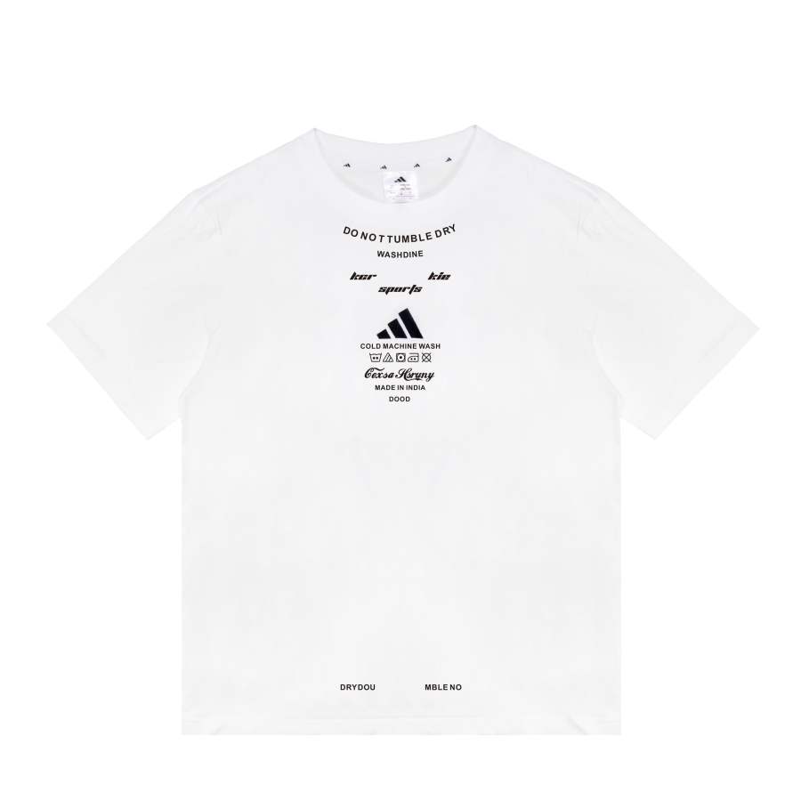 Adidas Adidas T Shirts Unisex White Crew Neck Moderate