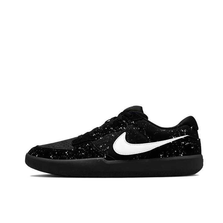 Nike Nike SB Force 58 Skateboard Shoes Unisex Low Top Black/White