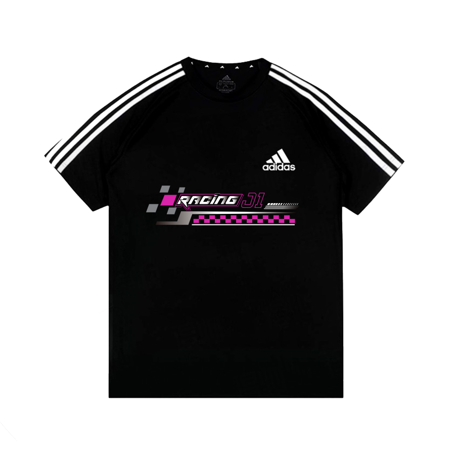Adidas Adidas Football T Shirts Unisex Trendy Black Crew Neck Thin Straight Fit