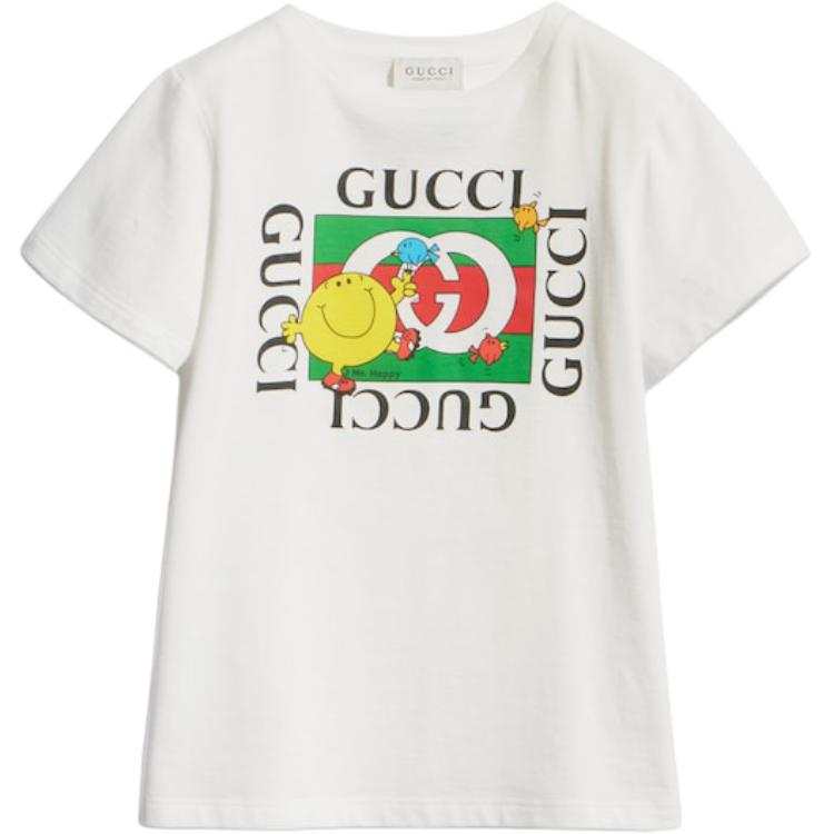 GUCCI Kids T Shirts Crew Neck Moderate